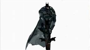 Batman: Arkham City - Batman Concept Art Time Lapse