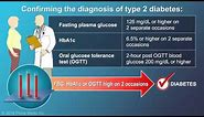 Diagnosis of Type 2 Diabetes