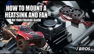 How to mount a Heatsink and Fan to your Traxxas slash 2wd | Slash Brothers