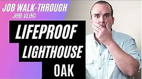 LIFEPROOF vinly lighthouse oak WALK THROUGH