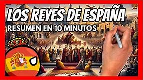 ✅ La historia de TODOS los REYES de ESPAÑA en 10 minutos | ¿Quién fue el mejor rey de España?