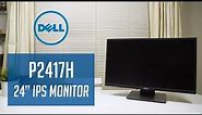 Dell Professional 24" IPS Monitor - P2417H | Unboxing