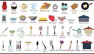 List of Essential Kitchen Utensils | Learn Names of Kitchen Tools in English