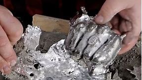 Crafting an Epic Belt Buckle from Melted Metal