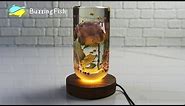 🌹Amazing Night Lamp With Resin and Rose - Resin Art 🌹
