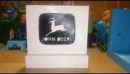 3D Printing John Deere Logo sign