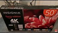 Insignia™ - 50" Class LED 4K UHD Smart Fire TV Edition TV NS-50DF710NA21 Unboxing , Set Up, Review.