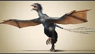 A new dinosaur: Flying without feathers