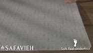 SAFAVIEH Abstract Ivory/Light Gray 9 ft. x 12 ft. Speckled Area Rug ABT468K-9