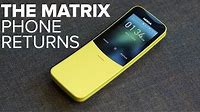 Nokia 8110 - the slider phone from 'The Matrix' - returns