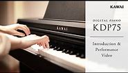 Kawai KDP75 Digital Piano | Product Overview Video
