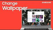 Change the wallpaper settings on your Chromebook | Samsung US