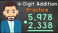 4-Digit Addition Practice | Elementary Math with Mr. J