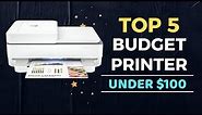 🌟Top 5 Best Printer under $100 Reviews in 2023