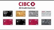 CIBC all Credit Cards List | All Cards Comparison | CIBC Best Credit Card with Low Annual Fees