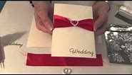 HOW TO MAKE YOUR OWN WEDDING INVITATIONS HANDMADE CARDS