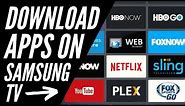 How To Download Apps on Samsung Smart TV