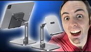 BEST METAL TABLET STAND? | Yoobao Desktop Phone Holder Stand Unboxing & First Look Review