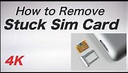 How to Remove Stuck Sim Card from Samsung S6,S7,S8