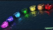Custom Green Lantern Ring Set Review Part 1 3D PRINTED!!!