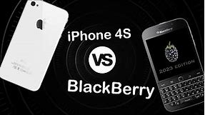 iPhone 4S vs BlackBerry Classic in 2024!