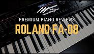 🎹Roland FA-08 Music Workstation Review & Demo🎹