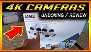 LOREX 4k NVR 8 Channel Security Camera System UNBOXING & REVIEW