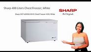 Sharp 400 Liters Chest Freezer White - SCF-K400X-WH3