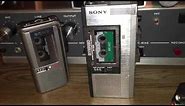 Sony M-1000 Stereo MicroCassette Recorder Demo