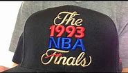 Bulls '1993 FINALS SNAPBACK' Black Hat by Mitchell & Ness