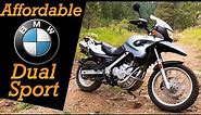 Great Beginner Dual Sport Motorcycle BMW F650GS Off Road Ride Review