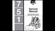 Bobcat 751 SkidSteer Loader Service Manual