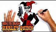 How to Draw Harley Quinn | DC Comics