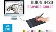 Huion H420(2048) USB Pen Tablet Set Up [Covid Edition]