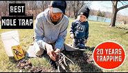 How to Set a Victor Out O' Sight Mole Trap | Best Mole Trap