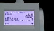 Sharp xe-a307 cash register how to enter new barcodes ( ean / plu ) using a barcode scanner
