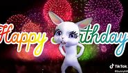 Happy Birthday _ Bunny Singing Happy Birthday to You - Funny Bunny Birthday#happybirthday