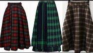 Types Of Plaid Skirts With Names/Trendy Plaid Skirts/Korean Plaid Skirt Aesthetic Outfit/To Fashion!