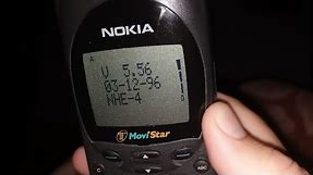 Teléfono Móvil NOKIA 2110i del año 1997. Puesta en marcha. Funcionando y liberado de MoviStar España