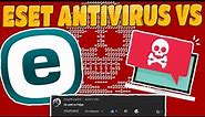 ESET Antivirus VS Petya Ransomware Virus!