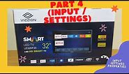 Vizzion Smart Tv LE32DF20 - PART 4 (input / Settings / Properties / Features)