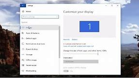 Windows 10 - How To Change Screen Resolution and Size
