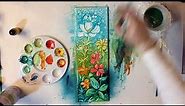 How I Paint with Alcohol Ink on Tiles