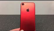iPhone 7 Product Red Unboxing