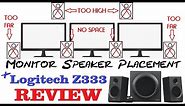Logitech Z333: best computer speakers for a multi-monitor setup - review & sound test