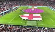 GOD SAVE THE KING: England fans v Wales (Qatar World Cup)