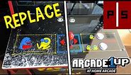 PacMan Arcade1Up Replacement Artwork & Screen | Easy to Follow Instructions | Pixel Slayers 4K