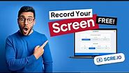 How to record your screen? | scre.io - Best screen recorder Extension for Chrome & Edge | English