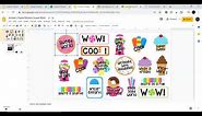 Using Digital Stickers in Google Classroom