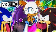 Sonic & Shadow Meet MEPHILES ROUGE?! (VR Chat)